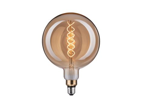 Źródło światła LED BigGlob 7W DIM E27 400lm 1800K podwójna spirala 230V złoty / szkło