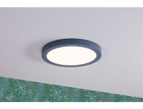 Plafoniera ABIA LED 22W 2200lm okragła 300mm 2700K IP20 230V niebieska północ / tworzywo sztuczne - 3