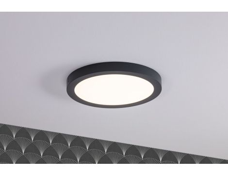 Plafoniera ABIA LED 22W 2200lm okragła 300mm 2700K IP20 230V ciemnoszary / tworzywo sztuczne - 3