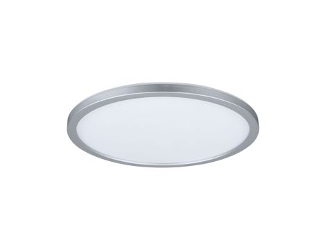 Plafoniera ATRIA SHINE LED Backlight 16W 1600lm okrągła 293mm 3000K 230V chrom matowy / tworzywo sztuczne