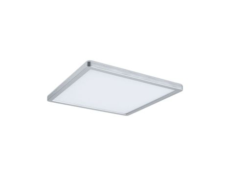 Plafoniera ATRIA SHINE LED Backlight 16W 1600lm 293x293mm 3000K 230V chrom matowy / tworzywo sztuczne