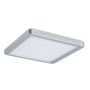 Plafoniera ATRIA SHINE LED Backlight 11.2W 900lm 190x190mm 4000K 230V chrom matowy / tworzywo sztuczne - 3