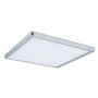 Plafoniera ATRIA SHINE LED Backlight 16W 1600lm 293x293mm 4000K 230V chrom matowy / tworzywo sztuczne - 3