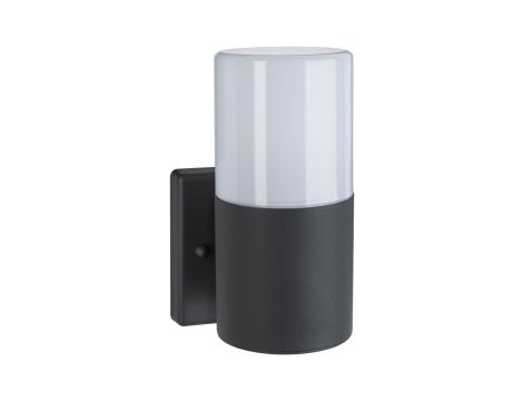 Oprawa elewacyjna TUBS E27 max. 15W 230V szary metal/ tworzywo sztuczne