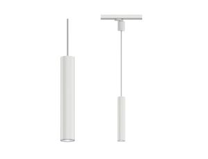 Lampa wisząca na szynoprzewód ProRail3 ARTEMONS GU10 max.10W 230V biały / metal / tworzywo sztuczne