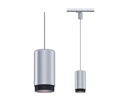 Oprawa zwieszana na szynoprzwód ProRail3 CORUS E27 max. 50W srebrny