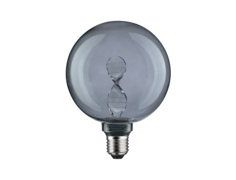 Źródło światła LED G125 Inner Glow Helix 90lm E27 dymiony 1800K
