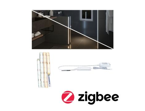 LumiTiles COB Slim Strip zest Zigbee 1m TunW IP44 Cover 3W 230/24V Bi