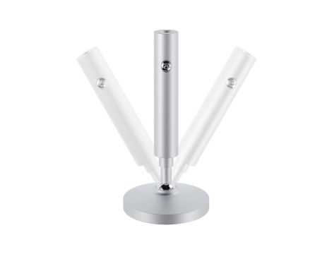 System linkowy CorDuo wspornik ścienny zestaw chrom mat