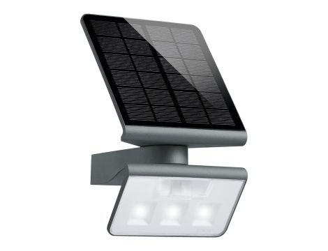 Oprawa solarna z czujnikiem ruchu i zmierzchu STEINEL Xsolar L-S PIR 1,2,W 150lm 3000K IP44 IK03 antracyt / tworzywo sztuczne