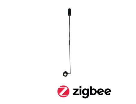 Lampa wisząca PURIC PANE LED SH Zigbee 6W 2700K DIM IP20 230V czarny / metal / tworzywo sztuczne