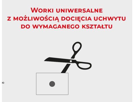 Worki materiałowe LangeTools do odkurzaczy domowych, kpl 4 szt - 2