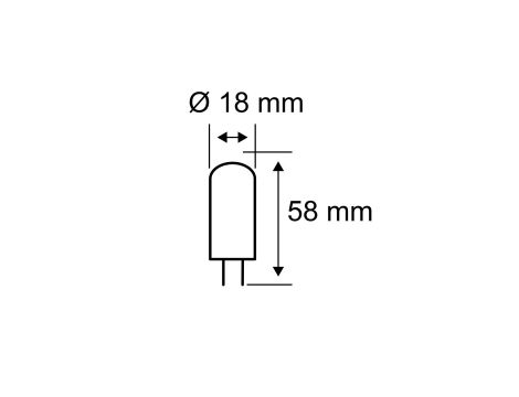 Źródło światła LED G9 3x470lm 4,6W 2700K 230V przezroczysty / szkło - 3