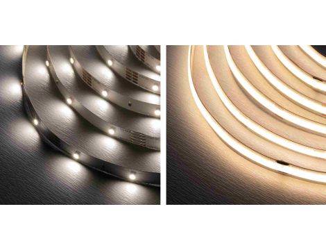 MaxLED 500 Strip Edge Full-Line COB Narożnik 90st. 2700K 0,3W 24V srebr tworzywo sztuczne - 3