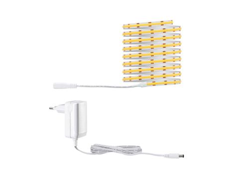Taśma Led Full COB SimpLED  zestaw kompletny 3m 11W 1500lm 384led/m 3000K 12VA 230/24V DC biały / transparentny - 3