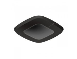 Czujnik obecności i zmierzchu Steinel IR Quattro Slim 4m KNX V3 podtynkowy IP20 kwadrat czarny