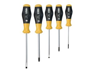 Zestaw 5 wkrętaków FELO + nożyk Olfa