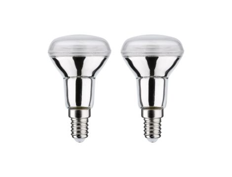 Źródło światła LED 2x R50 E14 5W 450lm 36st. 2700K 230V szkło / srebrny