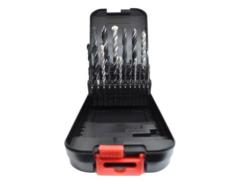 Zestaw wierteł mieszanych MIX ABRABORO (metal, drewno, cegła)