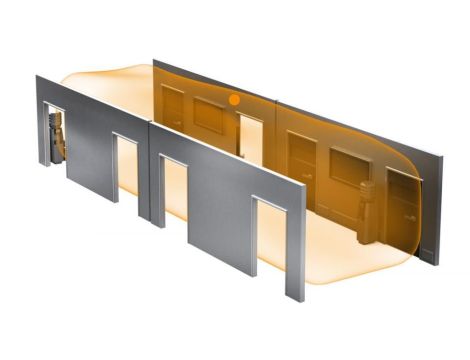 Czujnik obecności i zmierzchu HALLWAY KNX V3.5 natynkowy IP20 kwadrat biały - 3