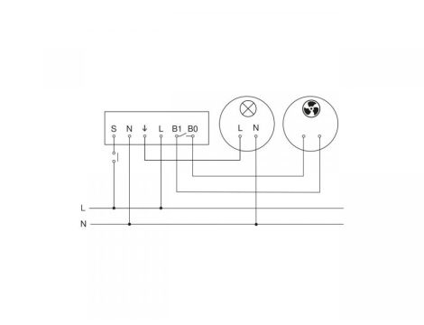 Czujnik prawdzwiwej obecności i zmierzchu TRUE PRESENCE COM2 natynkowy IP54 kwadrat biały - 3