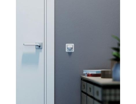 Czujnik ruchu i zmierzchu IR 2180 UP EASY ECO podtynkowy IP20 kwadrat biały - 2