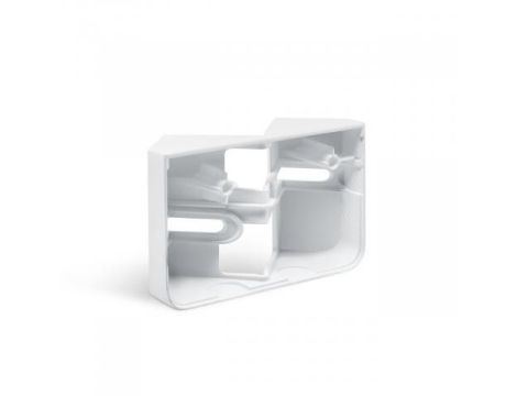 Uchwyt ścienny narożny pasuje do naświetlacza Led Homer 2 / Led PRO 240 biały