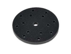 Podkładka pad gąbka z rzepem fi 150 mm wielootworowa