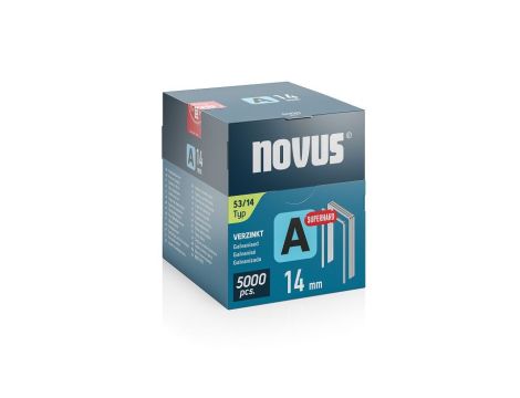 Zszywki typ A 53/14 NOVUS super twarde [5000 szt.]
