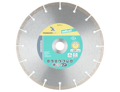 Tarcza diamentowa 230 do cięcia Solid Uniwersal, wolfcraft