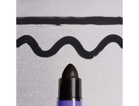 Marker Solid czarny, cienki do wysokoch temperatur, Sakura - 2