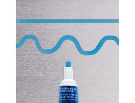 Marker METAL jasny niebieski cienki, Sakura - 3