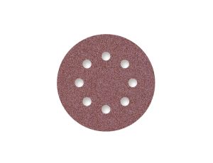 Papier ścierny Menzer RED fi 125 K240 8 otworów do szlifierek 50 szt/opak.