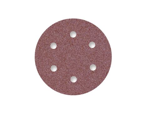 Papier ścierny Menzer RED fi 150 K40 6 otworów do szlifierek 50 szt/opak.