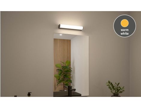 Oprawa ścienna nad lustro ARNEB LED 9W 3000K 550lm 328mm IP44 230V czarny / aluminium - 5