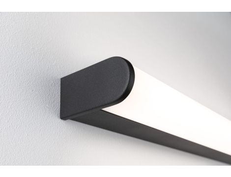 Oprawa ścienna nad lustro ARNEB LED 9W 3000K 550lm 328mm IP44 230V czarny / aluminium - 6