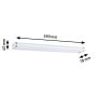 Oprawa ścienna nad lustro ARNEB LED 12W 3000K 1000lm 600mm IP44 230V chrom / aluminium - 9