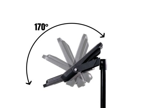 Naświetlacz MIZAR LED 30W 3600lm 4000K IP65 230V antracyt / aluminium - 2