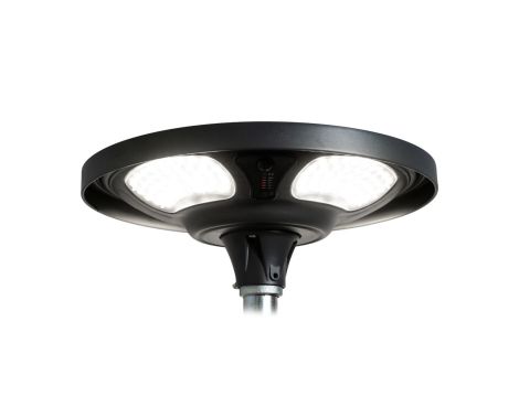 Oprawa parkowa solarna MOONLIGHT SOLAR LED 25W czujnik ruchu i zmierzchu pilot 4000K IP65 antracyt / aluminium