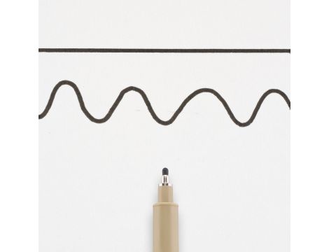 Marker, długopis Pigma Micron 12, 0,7 mm czarny, Sakura - 3