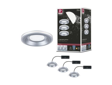Oprawa wpuszczana SORMUS LED 3 X 6.5W 560lm / 180lm 3000K IP65 230V chrom matowy / tworzywo sztuczne - 14