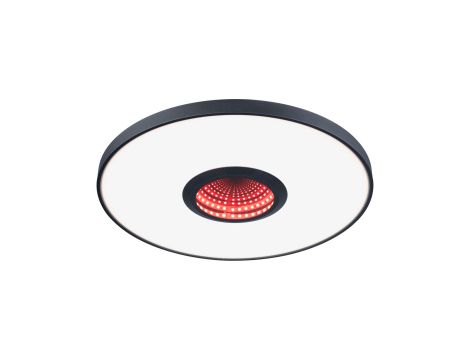 Plafoniera SPACEGLOW Three LED 3D DIM TunW RGB rainbow 21W 1400lm 3000-6500K pilot 230V czarny mat / metal / tworzywo - 11