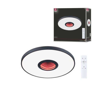 Plafoniera SPACEGLOW Three LED 3D DIM TunW RGB rainbow 21W 1400lm 3000-6500K pilot 230V czarny mat / metal / tworzywo - 15