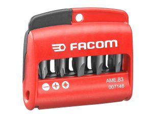 Facom - Zestaw 9 końcówek Do dokręcania - AME.B3