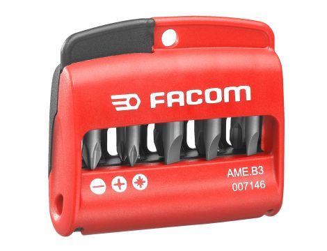 Facom - Zestaw 9 końcówek Do dokręcania - AME.B3