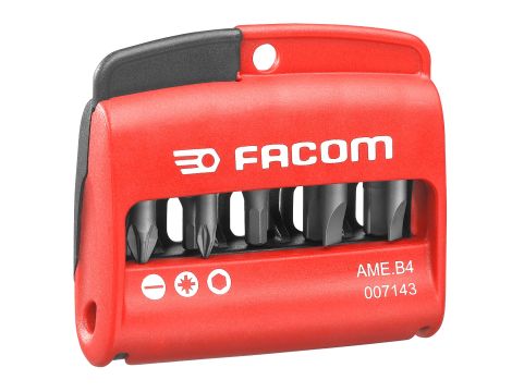 Facom - Zestaw 9 końcówek Do dokręcania - AME.B4