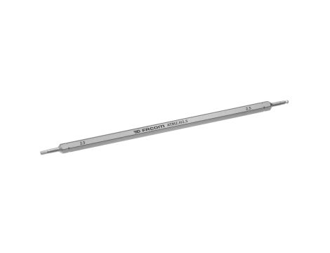 Facom - Grot dwustronny 1/4" do śrub 6-kątnych, 2,5 mm, 175 mm - ATMZ.H2.5