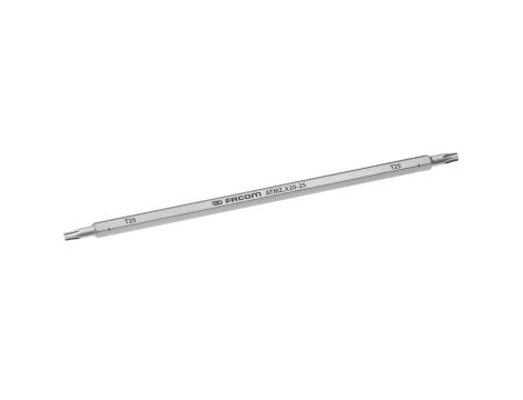 Facom - Grot dwustronny 1/4" do śrub Torx®, T20 - ATMZ.X20-25