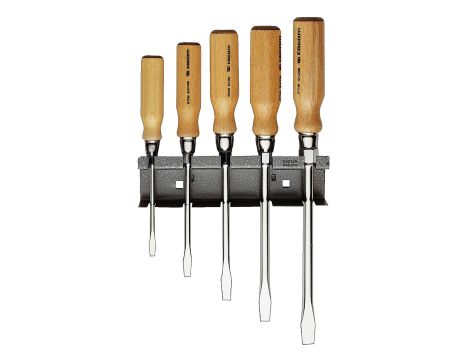 Facom - Komplet 5 Wkrętaków Z Rękojeścią Drewn - ATHH.JS5