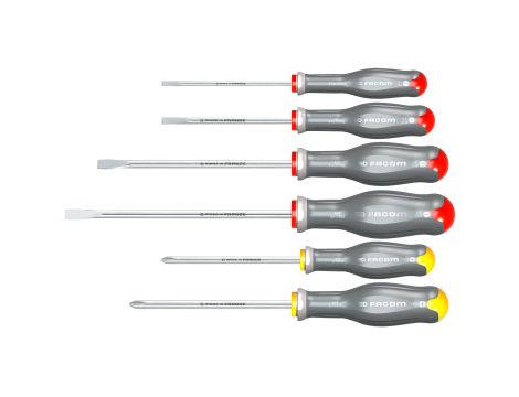 Facom - Zestaw 6 Wkrętaków Protwist 2 Inox - ATPST.J6